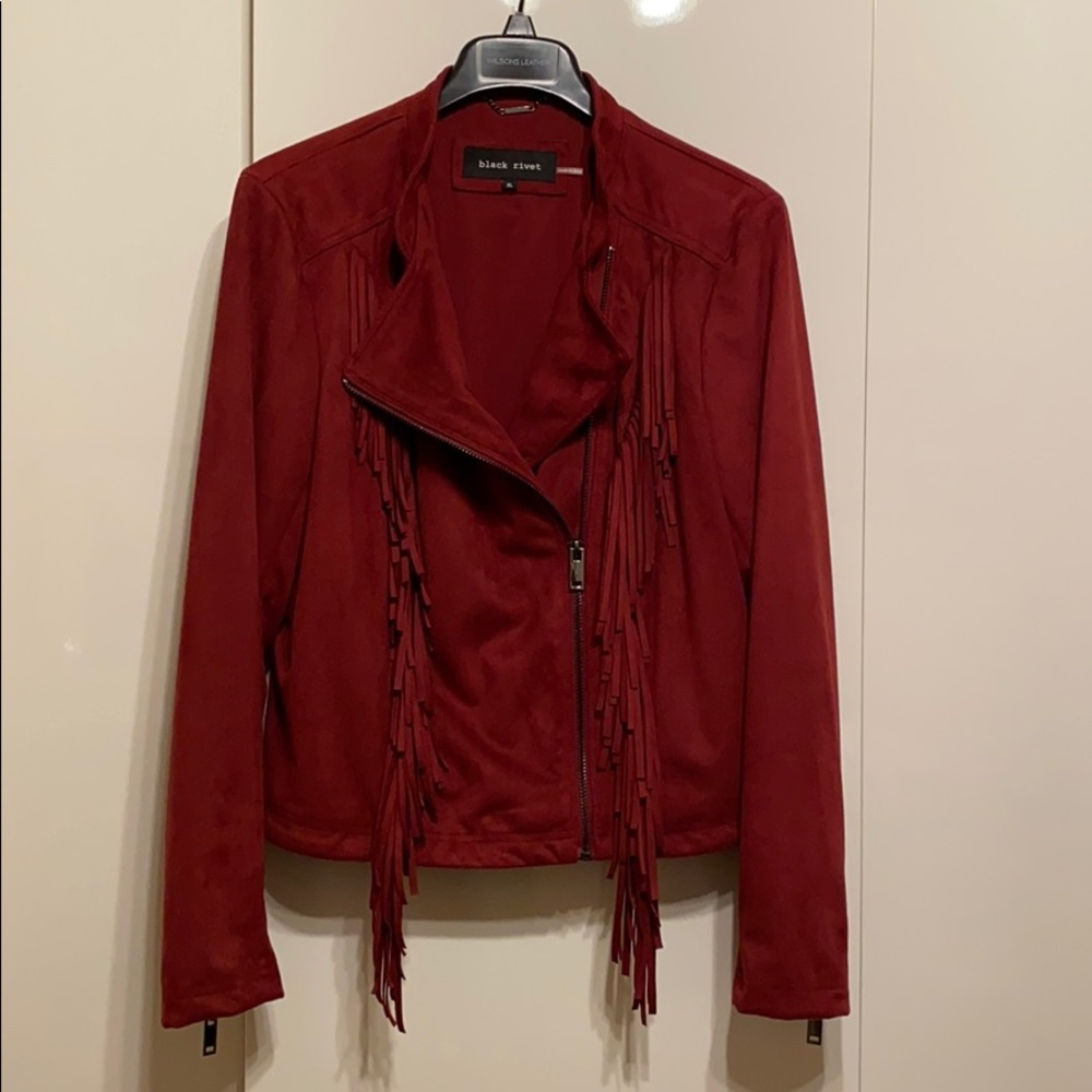Black rivet Jacket
